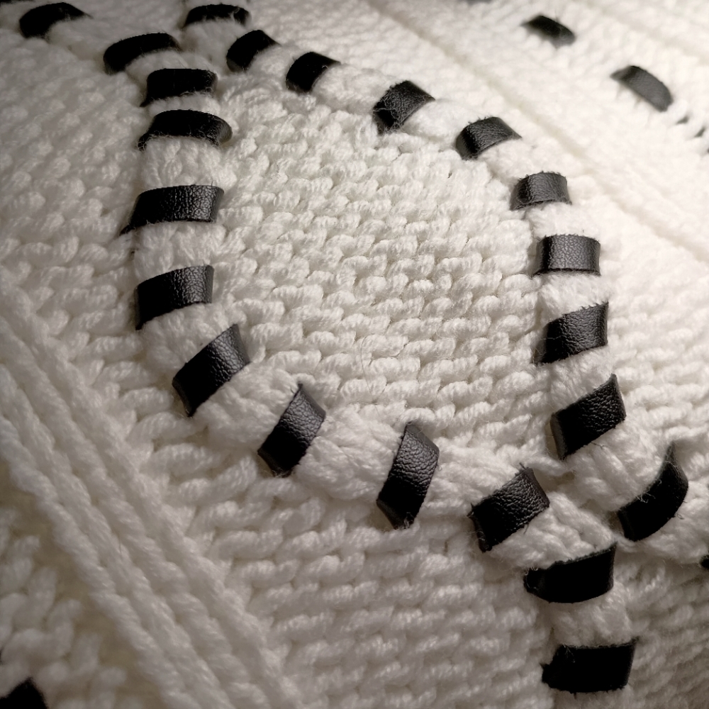 Oversized cable knit DKNY sweater